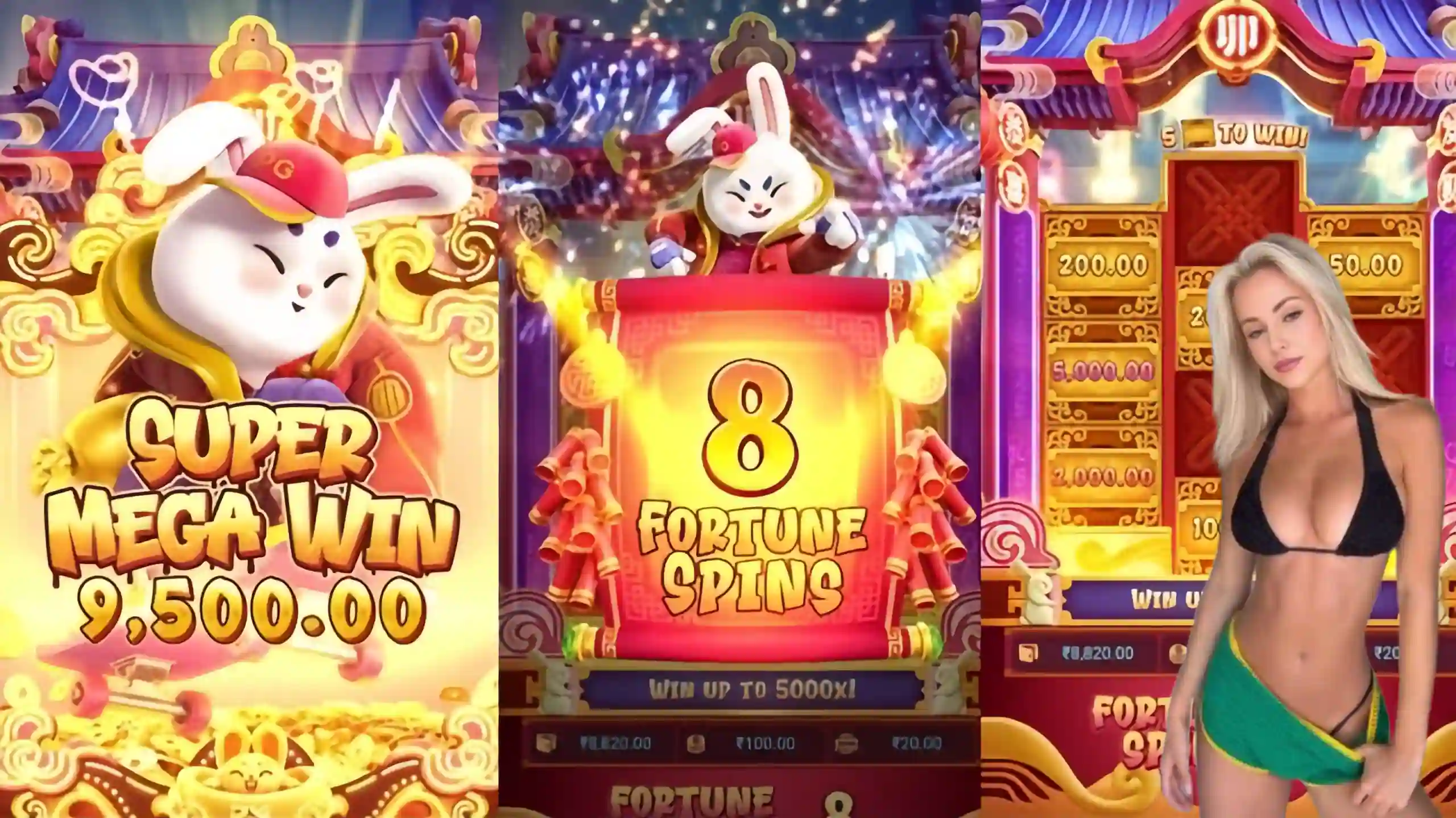 Wild Expansivo Fortune Rabbit bet29 - Coelho Dourado que Expande