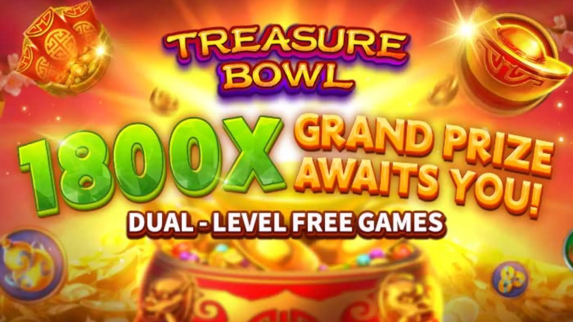 Multiplicadores Treasure Bowl bet29 - 7777x Máximo com Tigela Dourada